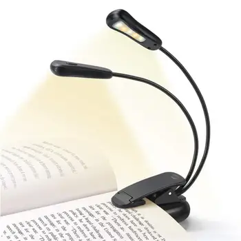 2021 Negru 5500-6000K 4,5 V Mini ABS Metal Furtun Creative Clip-On ochelari de Protecție Lampă de birou LED-uri USB, Accesorii pentru Casa Lumina de Interior