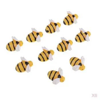 60 de Piese de Albine Formă de Rășină Flatback Înfrumusețarea DIY Caz de Telefon Decor
