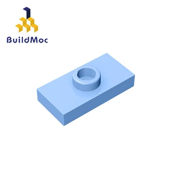 BuildMOC Compatibil Asamblează Particule 15573 1X2 Pentru Construirea de Blocuri de Piese de BRICOLAJ de Învățământ Cre