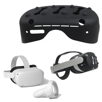 Set de Căști VR Acoperi de Praf-dovada VR Caz de Protecție Pentru Quest 2 Negru Alb Silicon VR Lens Cover Pentru Oculus Quest 2 Dropshipping