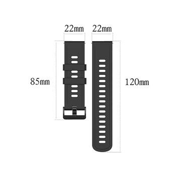 Pentru Huami Amazfit GTR 42mm 47mm Oficial Watchband Pentru Amazfit Ritm/Stratos 3/GTR 2 2E/GTS 2 2E/Bip U Pro 22/20mm Brățară de Curea