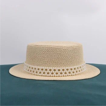 Vara Femeile Largă Pălărie De Paie De Moda Chapeau Paille Doamna Pălării De Soare Luntraș Grâu Panama Palarii De Plaja Chapeu Feminino Capace