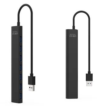 Grwibeou USB 3.0, 7 Porturi 3.0 HUB Multi USB 3.0 Hub USB Splitter de Mare Viteză Toate Într-Unul Pentru Calculator PC, MP3 Accesorii HUB USB 3.0