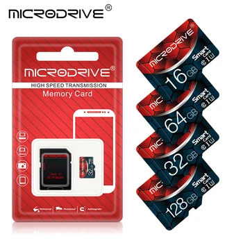 Card de Memorie Micro sd 64GB 32GB 16GB 8GB 256gb 4gb flash microsd card TF harta mini-cărți cu pachetul gratuit adaptor SD