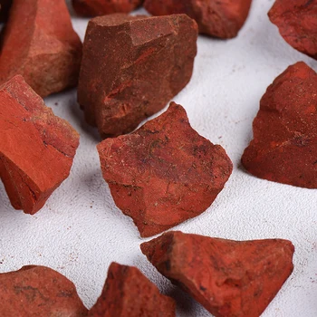 Natural Quartz Minerale-Specimen De Jasp Roșu De Cuarț Prime Cristale Lrregular Formă Aspră De Piatră Piatră De Vindecare Reiki Decor Acasă