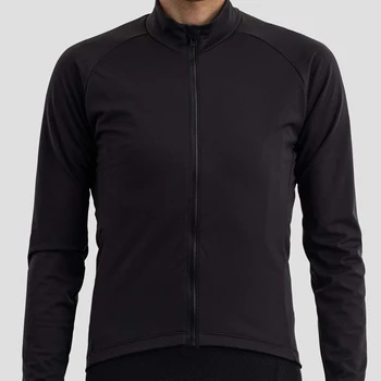 Negru complet Nu logo-ul Windproof ciclism jacheta 2021 3-strat impermeabil tesatura maneca lunga, jachete de MTB bicicleta Tricouri ropa ciclis