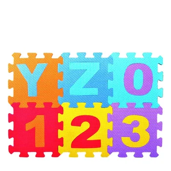 Copii Mini Spuma EVA Literele Alfabetului, Numere de Crawling Etaj Joc de Puzzle Saltea Pentru Copii Joc Învățământul în Limba