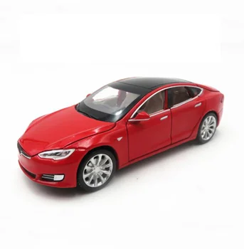 Nou 1:32 Tesla MODEL S de Aliaj Model de Masina Diecasts & Vehicule de Jucărie Mașini de Jucărie Copil Jucării Pentru Copii Cadouri pentru un Băiat Jucărie