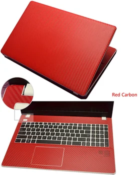 KH Laptop fibra de Carbon de Crocodil Piele de Sarpe Autocolant Piele Acoperi Paza Protector pentru Toshiba C50 15.6