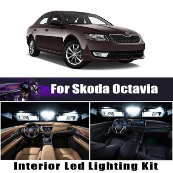 Pentru Skoda Octavia MK1 MK2 MK3 1 2 3 Sedan Combi 1996-2018 Vehicul CONDUS Lumina de Interior Kit Canbus Auto Accesorii de Iluminat