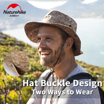 Naturehike Noua Moda De Vara In Aer Liber Pescar Pălărie Extinsă Refuz Confortabil De Protecție Solară Drumetii, Camping Călătorie Plaja Găleată Pălărie