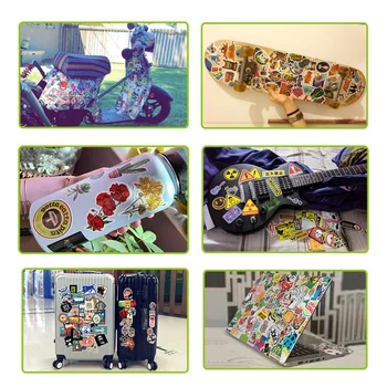 800 de PC-uri Aleatoare Graffiti Autocolante Anime Amuzant JDM Impermeabil Autocolante pentru Skateboard Laptop Valiza Chitara Casca Motocicleta Masina