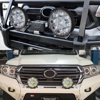 XINFOK LED-uri lampa de Lucru 12V 24V 46 W 3030 Chips-uri 16LED Ceață de Marșarier Lămpile cu Reflector pentru Masina Spoturi Universal Camion 4x4 FSO