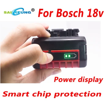 Înlocuiți Profesionale Bosch Baterie de 18V 9.0 Ah ,Compatibil Bosch Instrument de Putere Baterie Reîncărcabilă Litiu BAT609 BAT610 BAT618 619G