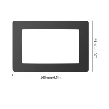 6.5 x 4.1 în Protecția Negru LCD Garnitura de Rășină Deversare cu Non-Carpe de praf Compatibil Pentru 5.5 Inch LCD Rășină Imprimantă 3D