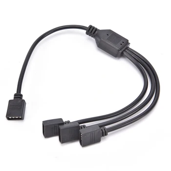 1 La 1/2/3/4 Porturi 4 Pin Splitter Pentru 3528 5050 RGB Led Strip Feminin Cablu de Conectare Pentru LED-uri RGB Benzi de Lumină Conector