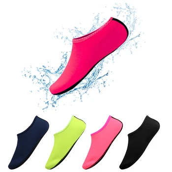 Bărbați Femei Aqua Pantofi Pantofi de Înot Culoare Solidă Plaja iute uscat Apa Pantofi Șosete Yoga Sneaker de pe Litoral