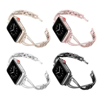 2021 bratara Pentru Apple Watch band 44 mm 40 mm iWatch trupa 42mm/38mm silm Sport din oțel Inoxidabil buclă Apple watch seria 4 3 5 6