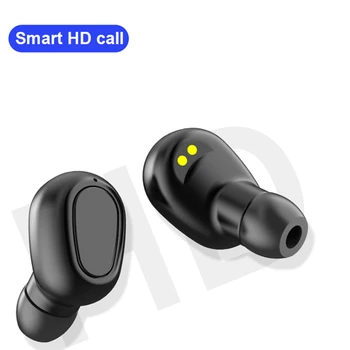 Bluetooth 5.0 Căști Mini în Ureche Căști setul cu Cască Bluetooth Sport Wireless Căști cu Microfon pentru iPhone Pentru Samsung Xiaomi