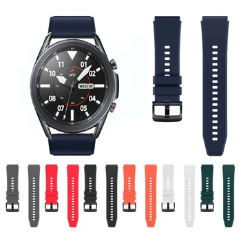 Noua Banda de Silicon pentru Samsung Galaxy Watch 3 45mm Sport de Cauciuc Originale brățară Brățară Curea pentru Galaxy Watch 3 45mm ceasul 46mm