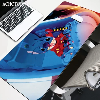 Cusatura Anime Mousepad Personalizate Drăguț DIY Calculator Notebook Birou Gaming Mouse Pad anti-alunecare Birou Mat 90x40cm Mari XXL Mouse-ul Mat