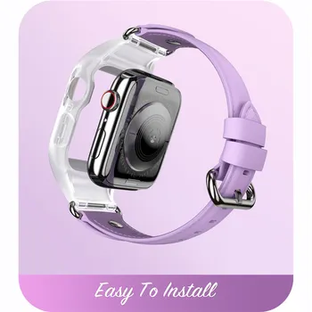 I-BLASON Cosmo Trupa Pentru Apple Watch Seria 6/SE/5/4 40MM Elegant, Sportiv, de Protecție a Barei de protecție Caz Acoperire cu Curea Ajustabilă Benzi