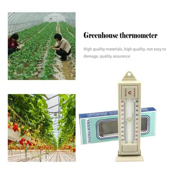 Maximă Și Minimă Interioară De Grădină În Aer Liber Cu Efect De Seră, Temperatura Peretelui Monitoriza Gradul Termometru Gradat Disc De Măsurare
