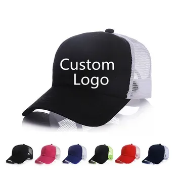 Personalizare logo-ul trucker pălării pentru adult Vara respirabil sport ochiurilor de plasă pălărie, capac cu logo-ul de imprimare