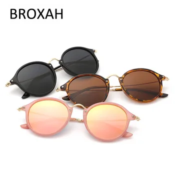 Retro ochelari de Soare Polarizat Femei Bărbați Rotund ochelari de soare de Conducere Ochelari de Soare Brand de Ochelari de vedere Doamnelor în aer liber Nuante UV400 Okulary