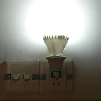2 buc E27 LED lumina de sex Masculin Sochet tipul de Bază la sursa de Alimentare 220V UE Plug Titularul lampă Bec Adaptor Convertor + Buton ON/OFF Comutator
