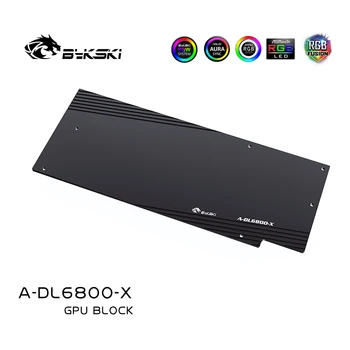 Bykski GPU Apă, Bloc Pentru DATALAND Radeon RX 6800 Videoclipuri de Carduri, VGA Cooler,placa video Radiator,RGB 12V/5V ARGB O-DL6800-X