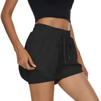 Femei Casual Yoga pantaloni Scurți Elastice pantaloni Scurți de Înaltă Talie Pantaloni Sport pantaloni Scurți de Vară 2021 2021 Nou pantaloni Scurți Cald Doamnelor scurt femme