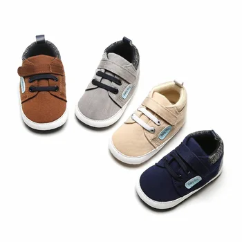 Moda Velcro Băiețel nou-născut fată Pantofi de Piele Talpă Moale Casual pantofi pentru sugari copil