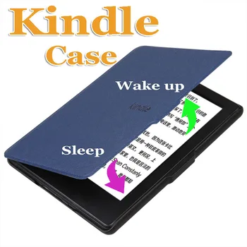 Protectie Flip Cover pentru Kindle Caz Paperwhite4 Maneca KPW4 321 din Piele pentru Kindle Voyage Oază Coajă de Protecție, serviciu de Trezire Somn
