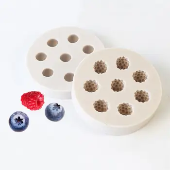 3D Zahăr Ambarcațiuni Instrument de Copt Tort de Decorare Mucegai Zmeura Afine Forma de Silicon Mucegai Tort Instrumente de Patiserie de Ciocolata Tort Instrument