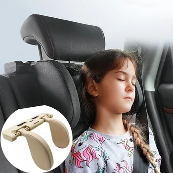Noul scaun auto tetiera auto perna de dormit partea de capul suport elastic mare de nailon telescopic partea de suport pentru copii și adulți
