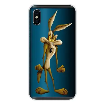 Drăguț Distracție de Desene animate Looney Tunes Coyote Pentru Apple iPhone X XR XS 11Pro MAX 4S 5S 5C SE 6S 7 8 Plus ipod touch 5 6 Coajă de Telefon de Cazuri