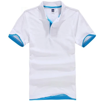 2020 Vara Tricou Polo Barbati Casual de Bumbac Culoare Solidă Polos Bărbați Respirabil Maneci Scurte Tee Cămașă de Golf, de Tenis Nou Brand de Haine