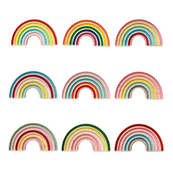 Lemn Nordic Camera Copii Curcubeu Agățat Decor Rainbow Lemn Meserii DIY Jucărie de temelie Pentru Camera Pepinieră Decor