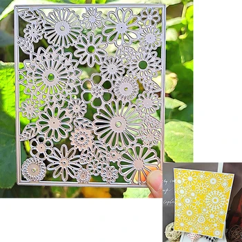 Potrivit pentru tăiere de metal muri și DIY album felicitare album face 3D creative cadru de flori de mucegai 2020 NOU