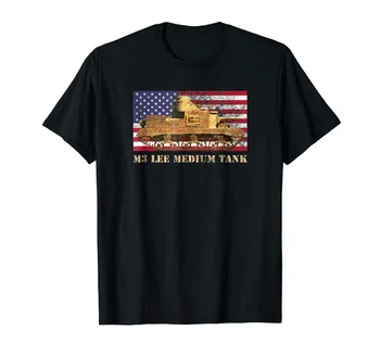M3 Lee Tanc Mediu T Camasa Cadou Ww2 Dificultate Steagul American 2019 Brand Homme Teuri De Imprimare T-Shirt Pentru Bărbați Harajuku Marca T-Shirt
