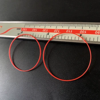 Red gasket O Ring 26-35.5mm dia 0.85mm High 0.5mm thick Plastic Gasket for back case Parts
