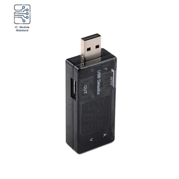 3V 7.5 V USB Charger Doctor Curent Tensiune Tester Detector de Baterie, Voltmetru, Ampermetru Nici o Putere Suplimentară Roșu Albastru Pentru Telefon