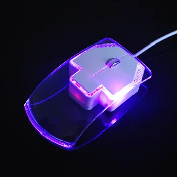 USB mouse cu fir colorat luminos de înaltă performanță cu fir gaming mouse-ul butonul 3 1600 DPI player, computer mouse-ul ergonomic mouse-ul