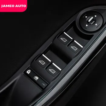 Jameo Auto 7Pcs/Set Accesorii Auto pentru Ford Focus 3 MK3 2012-2018 Windows Panou de Control Butoane Buton Capac Ornamental din Oțel Inoxidabil