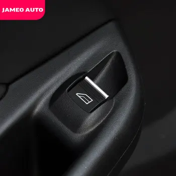 Jameo Auto 7Pcs/Set Accesorii Auto pentru Ford Focus 3 MK3 2012-2018 Windows Panou de Control Butoane Buton Capac Ornamental din Oțel Inoxidabil