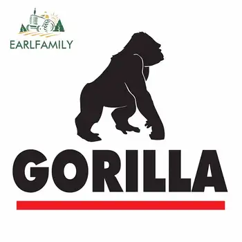 EARLFAMILY 13cm x 10.7 cm pentru Gorilla Accesoriu Thailanda ARTICOLE Autocolante Auto Impermeabila Moda Bara Decor Decalcomanii