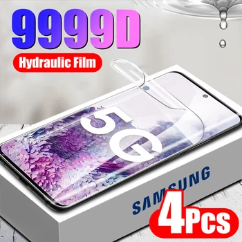 4buc Hidrogel de Film Protector de Ecran Pentru Samsung Galaxy S8 S9 S10 E S20 FE S21 Ultra Plus Pentru Nota 20 8 9 10 A50 Ecran Protector