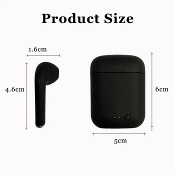 Mini 2 TWS Căști fără Fir Bluetooth 5.0 Căști Auriculare Sport În Ureche Căști Handsfree Muguri Ureche pentru iPhone Xiaomi Samsung