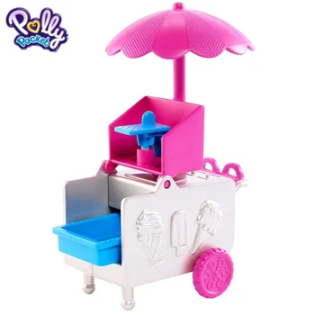 Polly Pocket Mini Papusa Pool Party Set SPLASHTASTIC Piscină Surpriză FTP75 Active Papusa Playset Cadou de Ziua de nastere pentru Fete Jucării pentru Copii